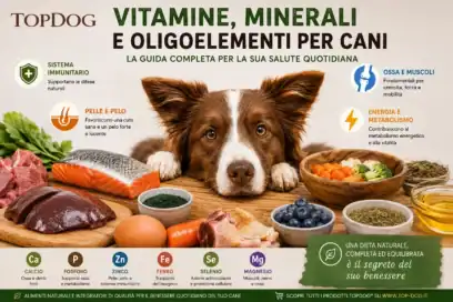 vitamine e minerali nel cibo per cani