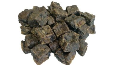 Carne di Cervo per cani essiccata a cubetti 100gr