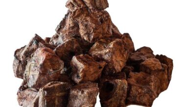 Polmone di Bovino Essiccato per Cani a Cubetti 100 g