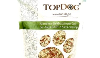 miscela leggera di verdure ed erbe per cani