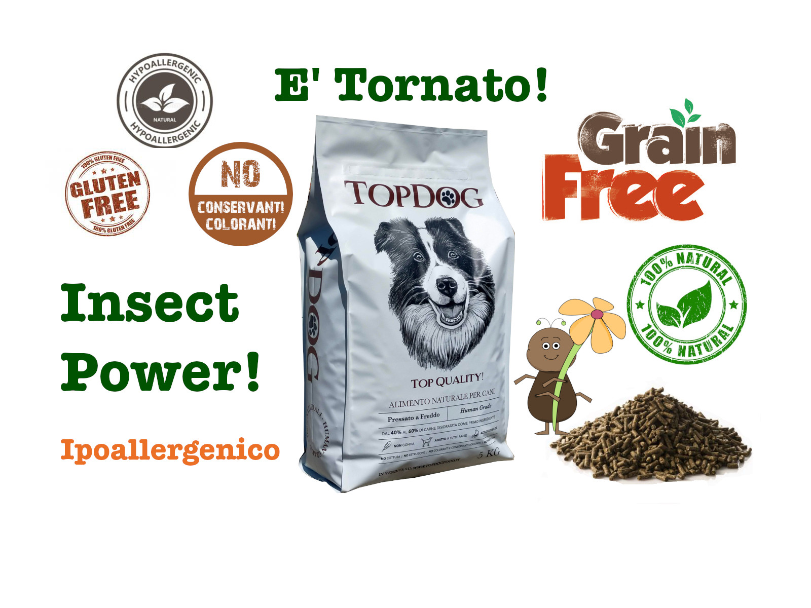Top Dog Insect Power Ipoallergenico 5kg thumbnail
