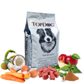 crocchette naturali per cani pressate a freddo top dog