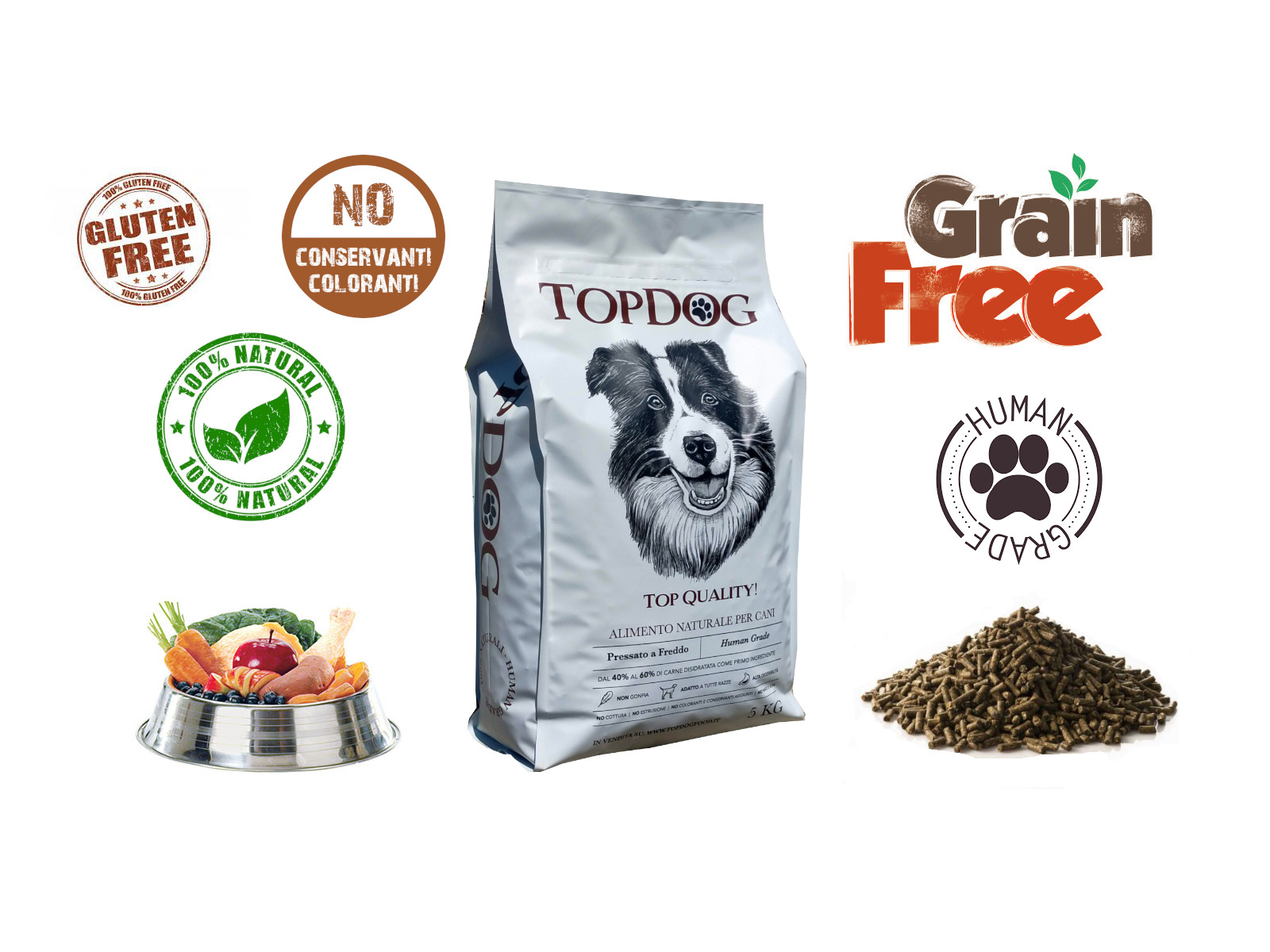 crocchette naturali per cani top dog food
