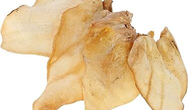 orecchie di capra essiccate per cani