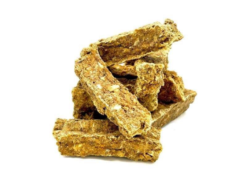 Premietti di sgombro e merluzzo essiccati per cani 100gr