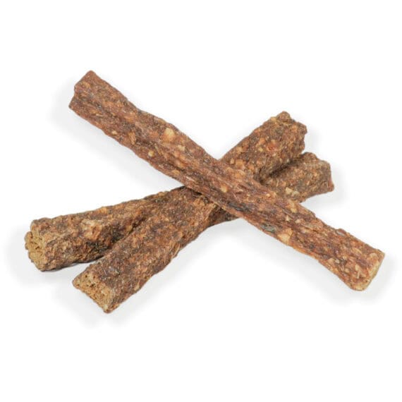 Bastoncini di merluzzo tritato ed essiccato per cani
