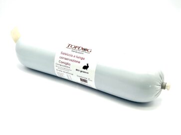 salamotto di carne di coniglio per cani