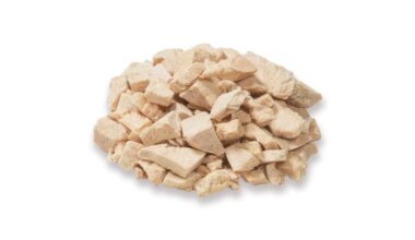 carne liofilizzata per cani