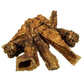 polmone di agnello essiccato per cani