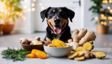 zenzero per cani in polvere