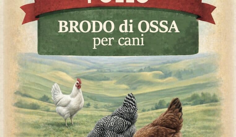 brodo per cani pollo