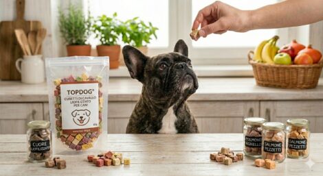 carne liofilizzata per cani