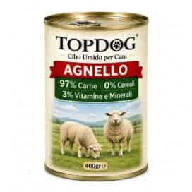 cibo umido monoproteico per cani all agnello