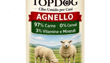 cibo umido monoproteico per cani all agnello