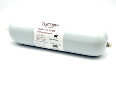 salamotto di carne di cervo per cani